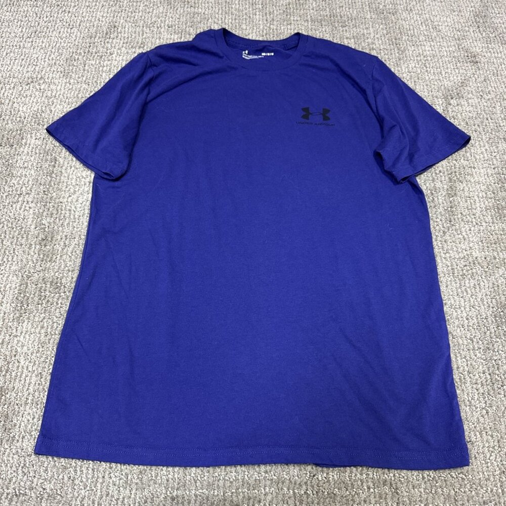 Under Armour T-Shirt Purple Short Sleeve Men’s Size Medium